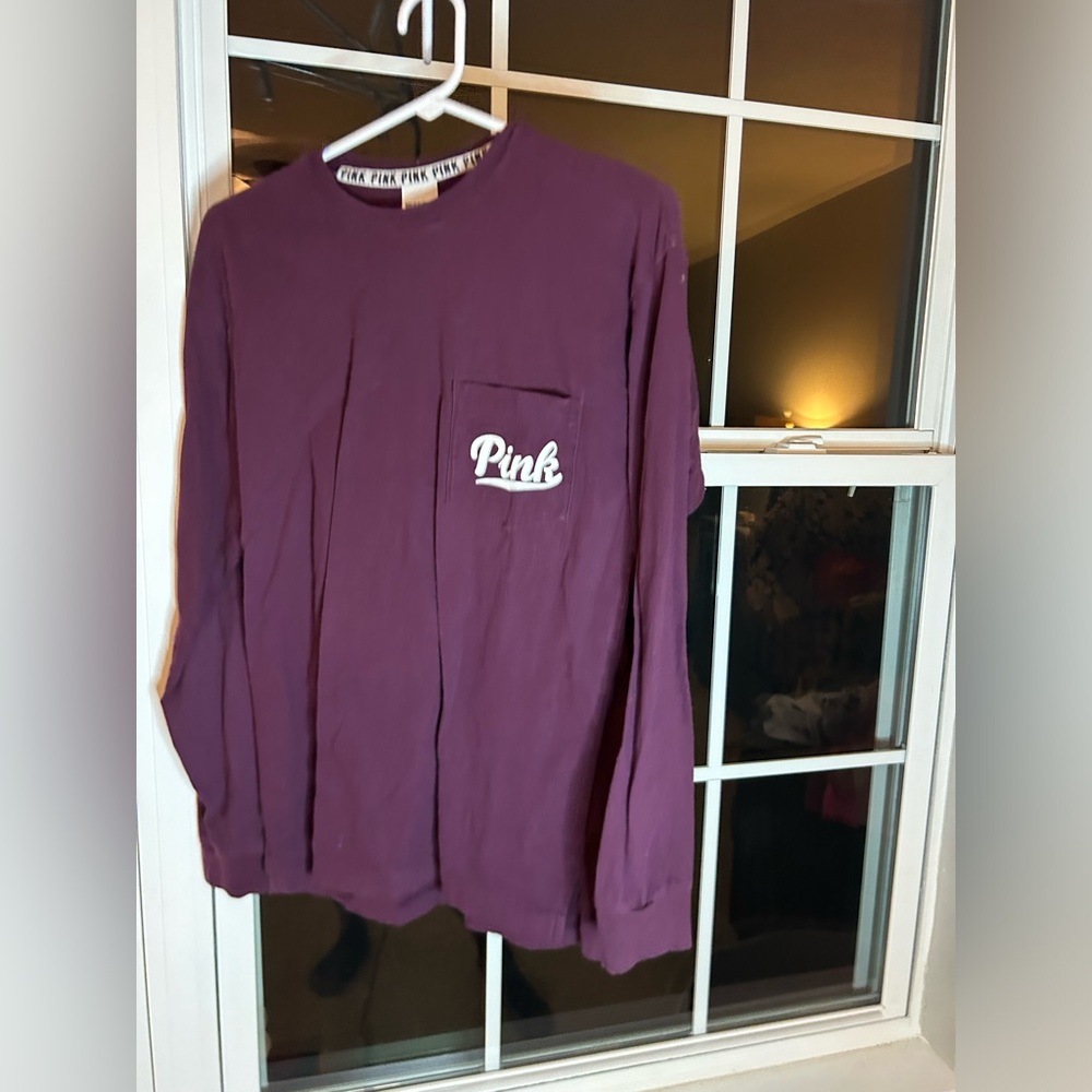 Super soft vintage Victoria secrets PINK Long Sleeve Tee